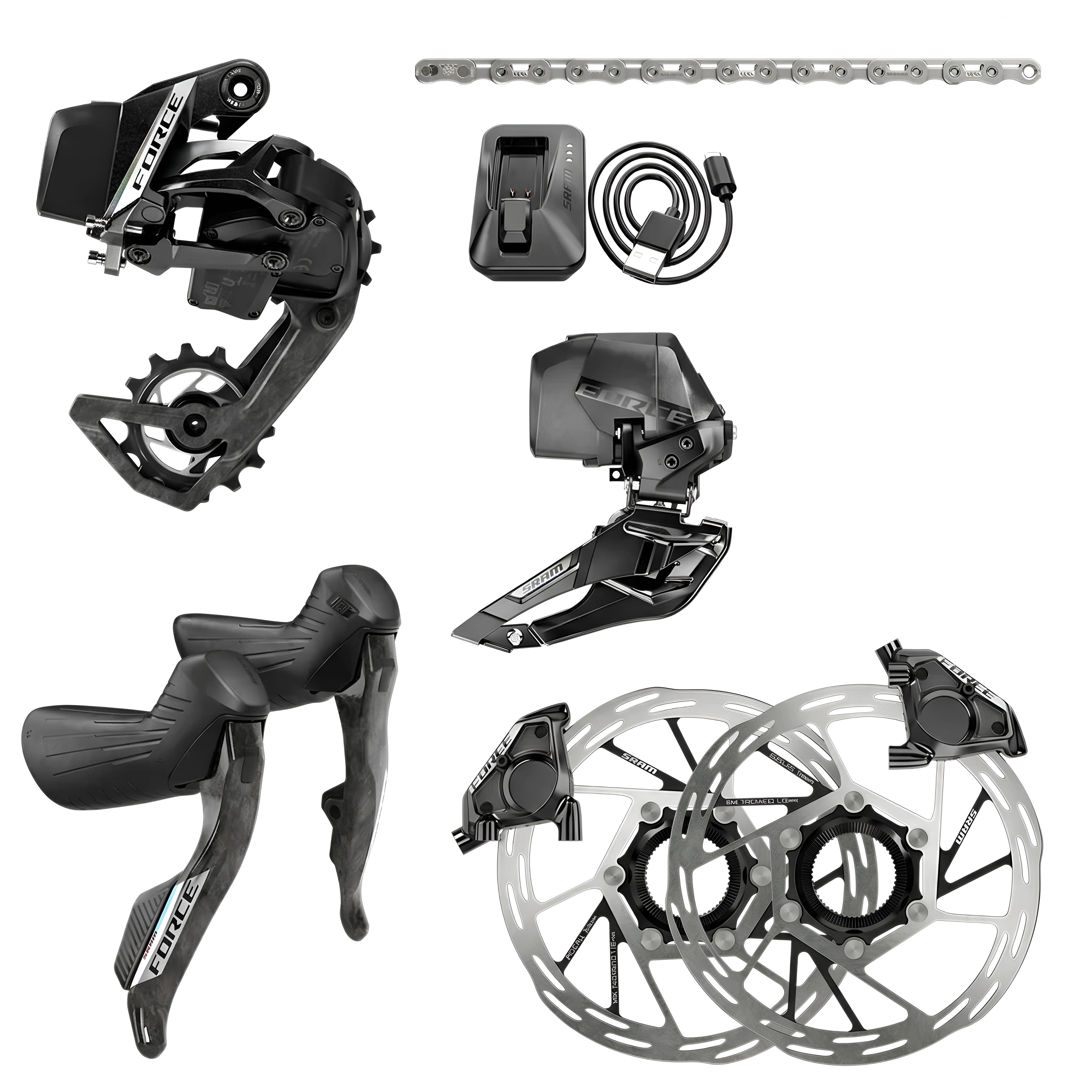 SRAM Force AXS 2X Groupset E1 Groupset