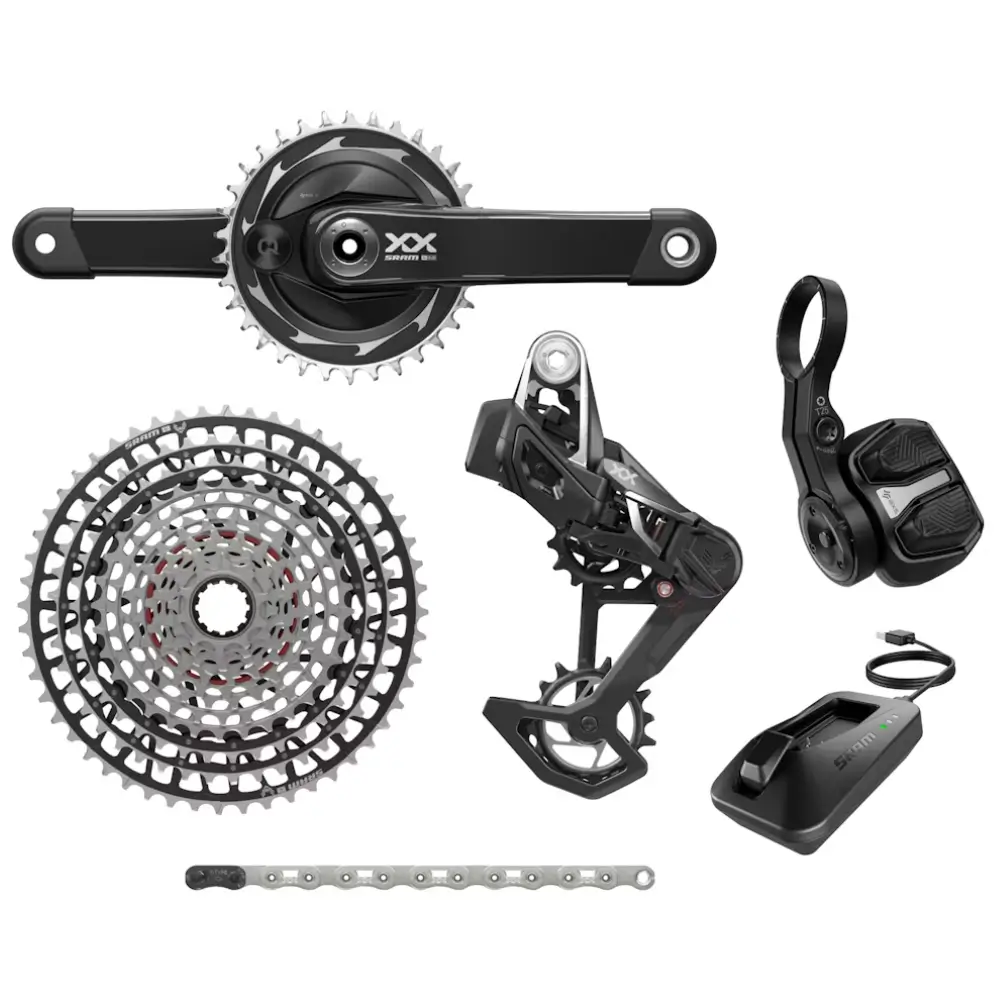SRAM XX SL EAGLE AXS 34T TRANSMISSION Groupset With Powermeter
