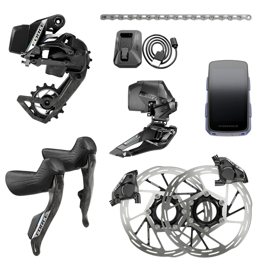 SRAM Force E1 AXS 2X Groupset Hammerhead