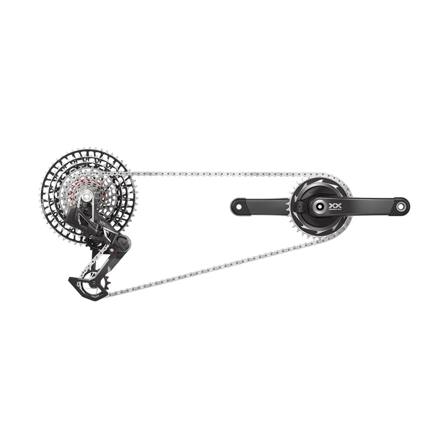 SRAM XX SL EAGLE AXS 34T TRANSMISSION Groupset With Powermeter