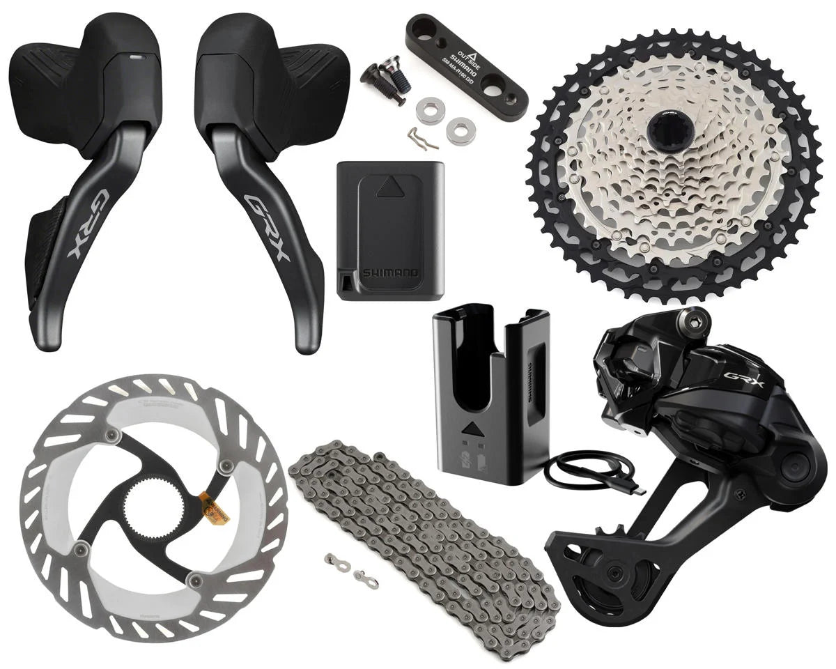 Shimano GRX Di2 12-speed electronic gravel groupset  RX827
